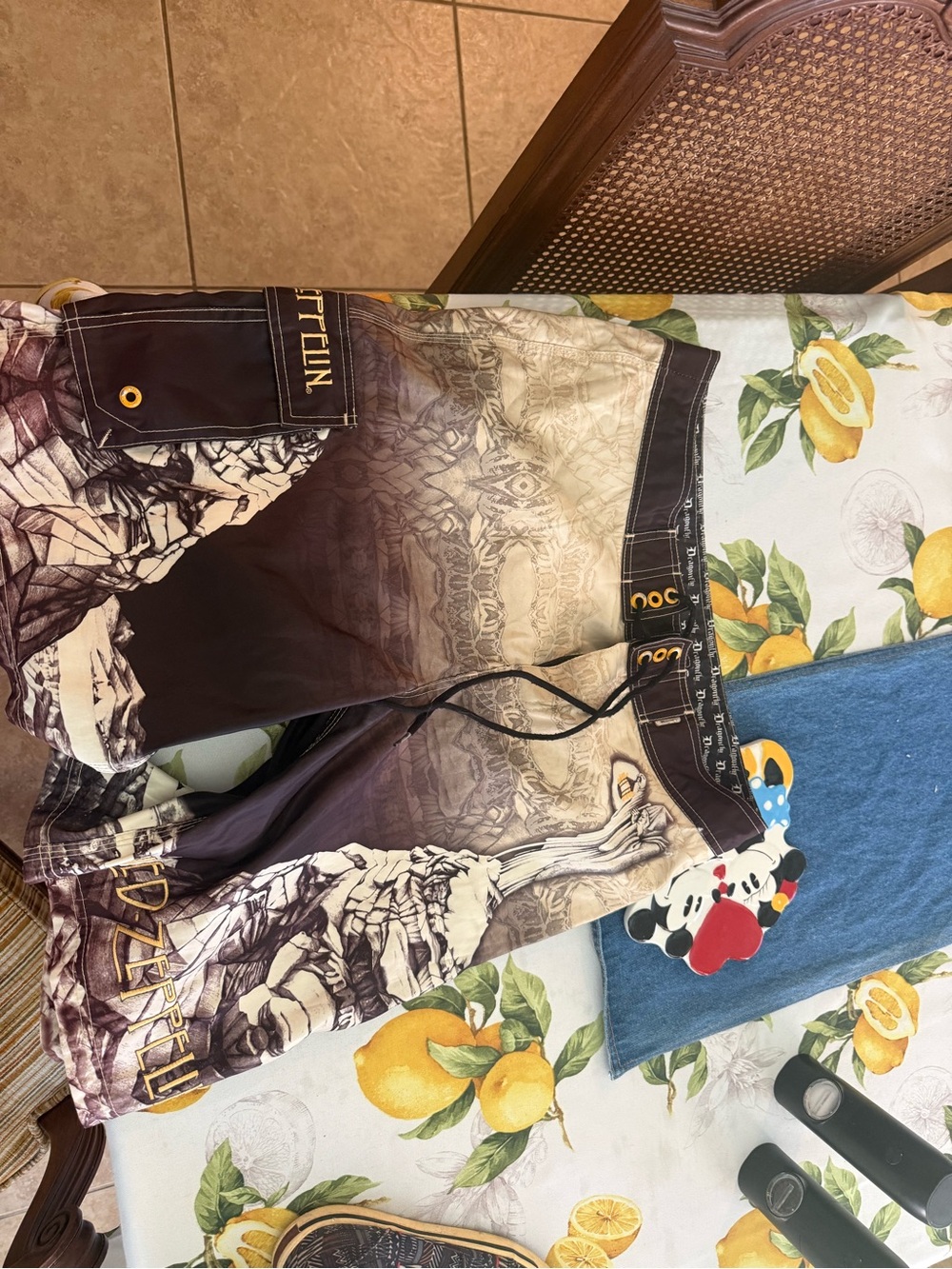 Dragonfly Led Zeppelin Board Shorts / Swim Trunks Men’s Size 34
